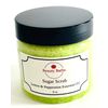 Lemon Peppermint Sugar Scrub Exfoliating Body Scrub gift for her handmade scrub