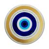 Yellow Evil Eyes Black Background PopSockets Swappable PopGrip