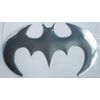 Tinkerbell Trinkets BATMAN Car Emblem Badge Decal 3D Silver/Chrome