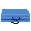 Tri-Fold Folding Panel PU Leather Gymnastics Yoga Mat Trainer Training Workout