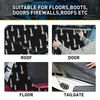 12Pcs 20"x15" Butyl Heat Insulation&Vib