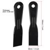 sourcing map Putty Scraper 1.5" ABS Plastic Spatula Drywall Patch Repair Spreader Wall Covering Smoother Black 2Pcs