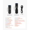 Keychain Rechargeable Mini Flashlight 200 High Lumens IPX7 Waterproof