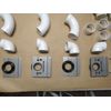 37 pc Central Vacuum PVC Rough-in fitting kit 4 Inlets (37) pieces