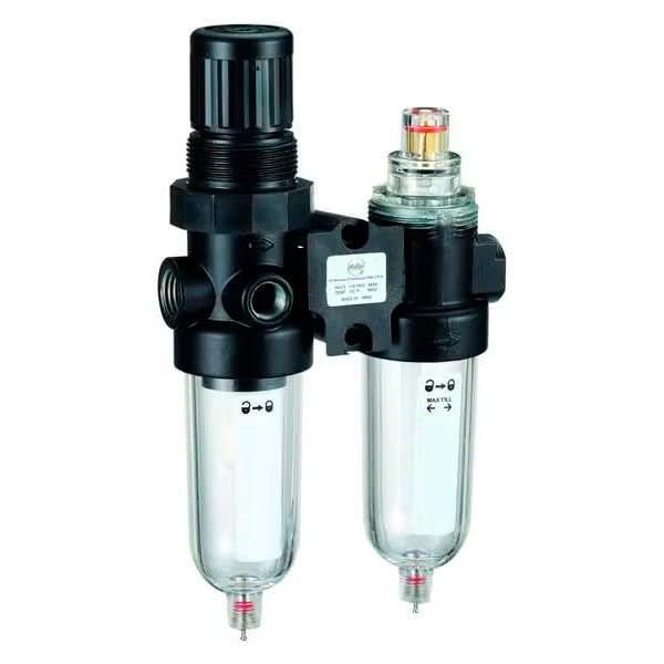 Filter/Regulator/Lubricator, 5 to 125 psi, Mfr: 4ZM04-A