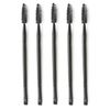 HAPPITON 5PCS Dual Ended Eyelash Eyebrow Brush Angled Eye Brow Brush for Lining Shaping Brows Spoolie for Brows Lashes
