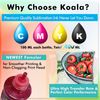 Bundle A-SUB Sublimation Paper 8.5x11 + KOALA Sublimation Ink for Epson Printers
