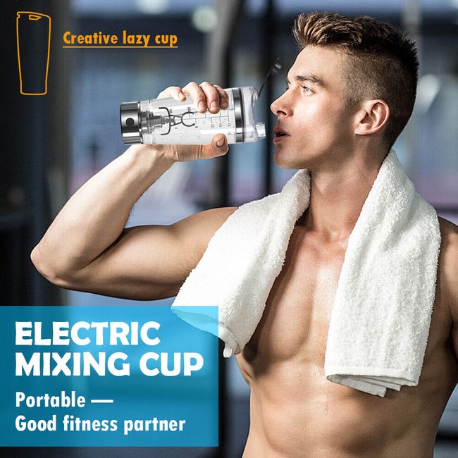 Electric Blender Protein Shaker Bottle Portable Automatic Vortex