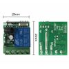 12V DC transmitter 433Mhz Wireless Switch 2 Remote Control for Lights on and off
