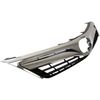 Grille Assembly For 2012-2014 Toyota Camry Painted Black Shell and Insert Sedan