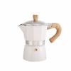 Kitchen Utensil 3/6 Cups Coffee Maker Mocha Pot (150ml, White)