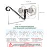 Roamwild Window Mounted Bird Feeder Bracket With Super Strong NEW Dual Suction Technology