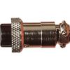 5 Pin Multi Contact Line Socket, Nickel