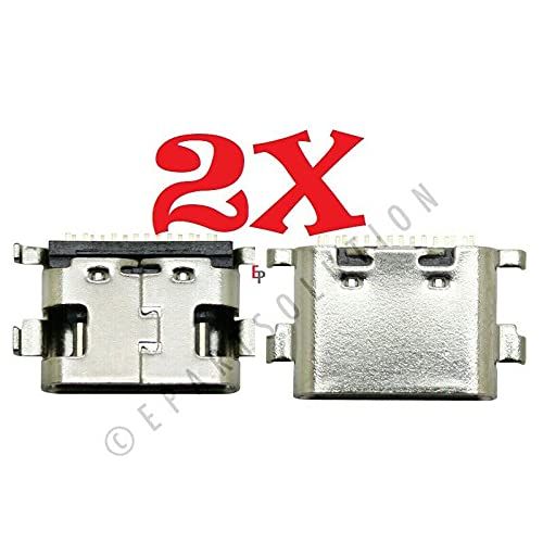 ePartSolution Wholesale 2X Replacement for ONN 100003561/100003562 10.1 inch Tablet Charging Port USB Charger Dock Connector USB Port Type C USA (2pcs)