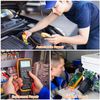 4pcs Wire Piercing Probe, Insulation Piercing Clip Set Wire Piercing Tool for Multimeter Voltage Voltmeter Thermometer Testing (2mm, 4mm)