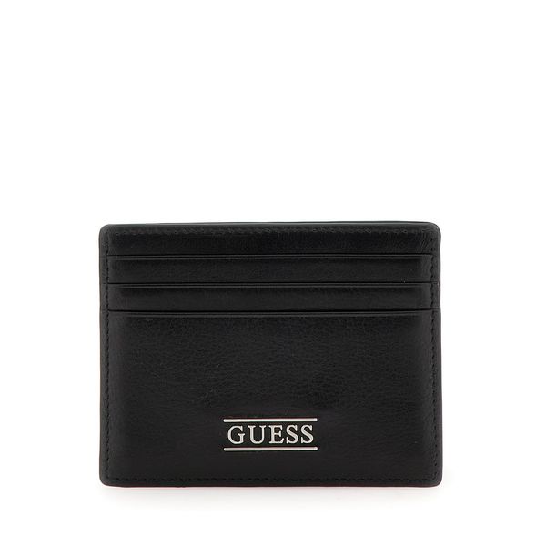 GUESS Men New Boston R Card CASE Wallet, One Size