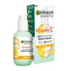 Garnier Vitamin C Serum Cream, 2in1 Formula With 20% Vitamin C serum & SPF 25 Moisturiser, Hydrate & Reveal Bright Glowing Skin, Organic & Vegan Formula, 50ml