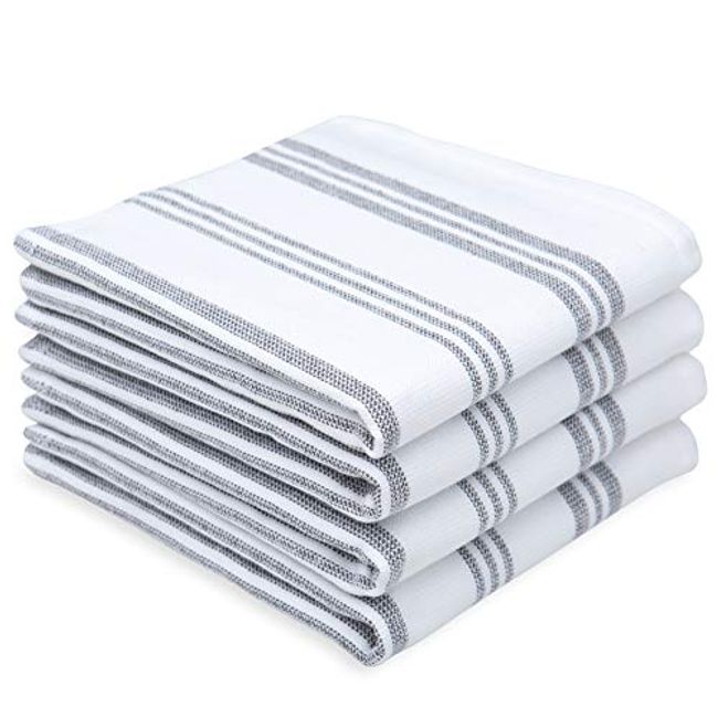 Sticky Toffee Oeko-Tex Certified Dish Towels, 4-Pack
