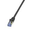 LogiLink Patchkabel mit Cat7-Rohk. primel. S/FTP schw 10, 0m