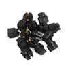 sourcingmap 15pcs T5 Twist Socket PC74 Instrument Panel Dash Light Adapter