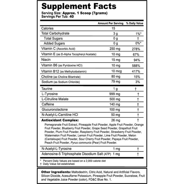 G Fuel The Binding of Isaac Energy Powder, Sugar Free, Clean Caffeine Focus Supplement, Water Mix, White Grape and Pineapple Flavor, Focus Amino, Vitamin + Antioxidants Blend - 9.8 oz (40 Servings)