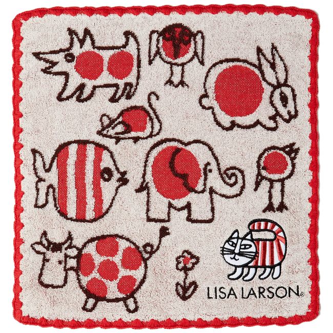 Marushin 6805002400 Lisa Larson Baby Mikey Hand Towel, 13.4 x 14.2 inches (34 x 36 cm)