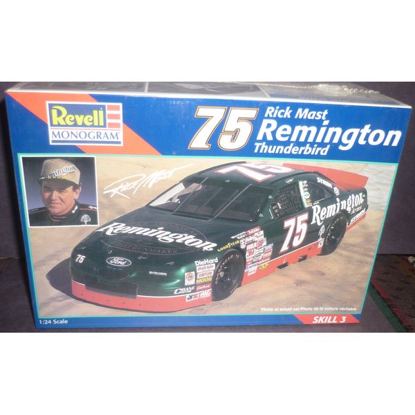 #2518 Revell /Monogram Rick Mast #75 Remington Thunderbird 1/24 Scale Plastic Model Kit