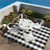 Buffalo Check 2'x6' Doormat – Timeless Black and White Style