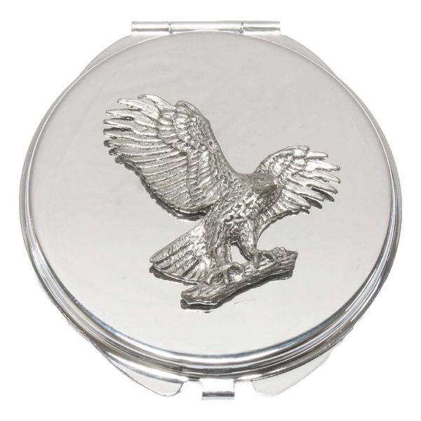 Eagle Landing Compact Mirror Handbag Gift With Free Engraving 113