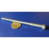 Zinc Hex Head Lag Screw 1/2 Hex Size 5/16 Thread x 5.0" Length, 50 pcs