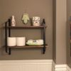 Extra Large Pine Wood Floating Shelf Wall Mounted for Bedroom Bathroom Kitchen
