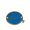 Bary Fire Door Keep Locked Sign Polished Brass