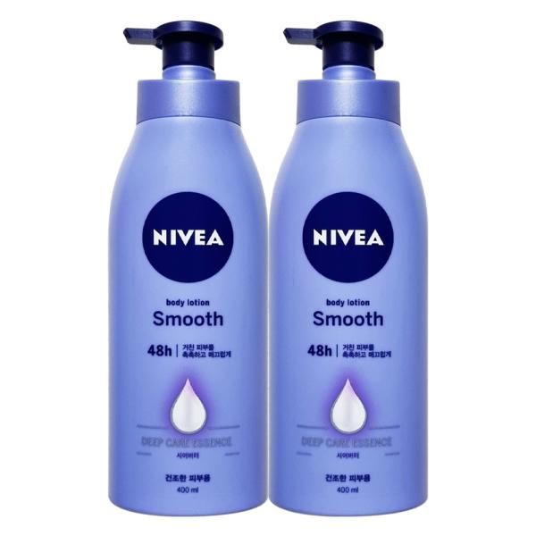 Nivea Smooth Body Lotion for Dry Skin 400mL