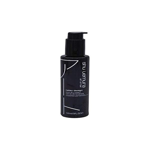 Shu Uemura, Style, Netsu Design, Blow Dry Cream, Styling Cream with Heat Protection up to 230 °C, for All Hair Types, Medium Hold, for Restyling Looks with Natural Hair Feel, 150 ml