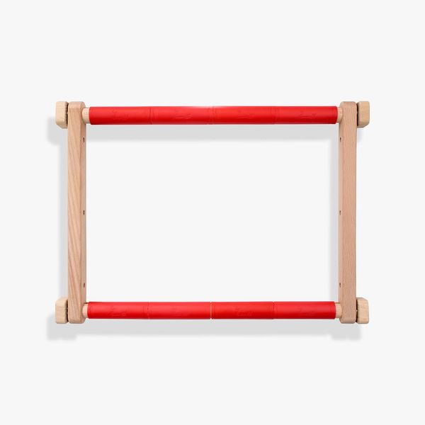 Needlework Frame, Embroidery Frame with Clips, Cross Stitch Frame, Tapestry Frame, Stitching Frame (25 x 32 cm)