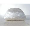 Platinum white marbled hair claw clip