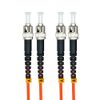 Jeirdus 30M Fiber Optic Cable, ST to ST Duplex, OM1 Multimode, 62.5/125, Compatible with Router, Switch, Server