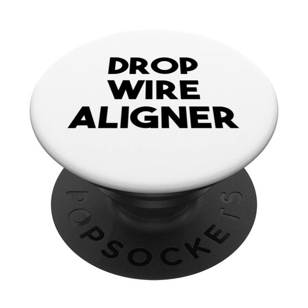 Drop Wire Aligner PopSockets mit austauschbarem PopGrip
