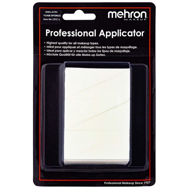 Mehron Wedge Cream Makeup Sponge (6/pack)