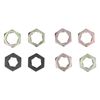 Axle Spindle Rethreading Axle Spindle Threading Set Thread Chaser Set Tool Set Multiple Specification Thread Repairing Cleaning Tools