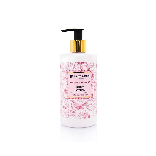 Pierre Cardin Secret Paradise Babobab Yağı İçeren Besleyici ve Nemlendirici Vücut Losyonu - 350 ML