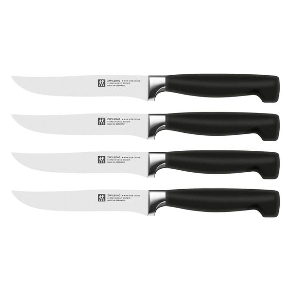 ZWILLING FOUR STAR Set of steak knives, 4pcs, Black