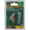 Hardware Essentials 852405 Decorative Corner Braces Antique Brass 9/16' 4-Pack