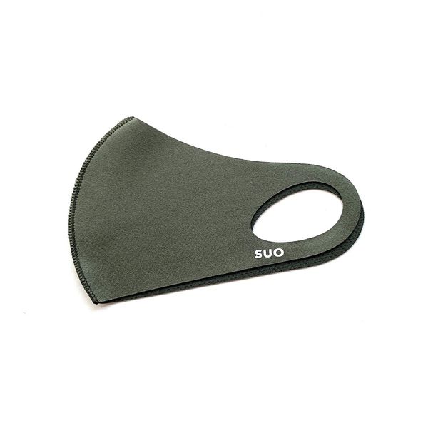 SUO Skin Fit Mask, Basic Series, L, Khaki