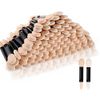 Deksias Eyeshadow Tip, Eyeshadow Brush, Makeup Brush, Commercial Use, Disposable Disposable, 50 Pieces, Double, Makeup Tool, Beige