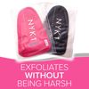 NYK1 Deep Exfoliating Glove Exfoliating Mitt (Pink) Ultimate Skin Care Exfoliating Body Scrubber Exfoliating Gloves for Shower - Dead Skin Remover for Body Exfoliator Glove Exfoliating Washcloth Mitt
