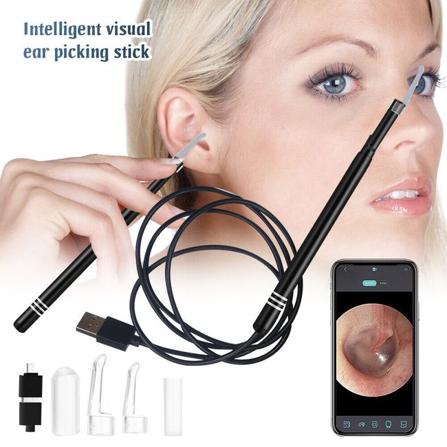 Smart Visual Ear Cleaner Stick Endoscope Earpick Camera Otoscope Ear Wax Remove