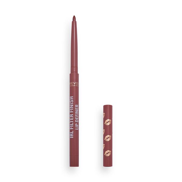 Makeup Revolution IRL Filter Finish Lip Liner Definer Caramel Syrup Waterproof Long Lasting Set with Matching Lipsticks or Lip Gloss