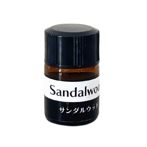 Sandalwood Oil Essential Oil Sandalwood Mysore Perfume Aroma Oil Sandalwood Scent Incense (0.07 fl oz (2 ml)