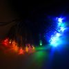 WeRChristmas Battery Operated Static/Flash LED String Lights - 20-Piece, Multi-Colour
